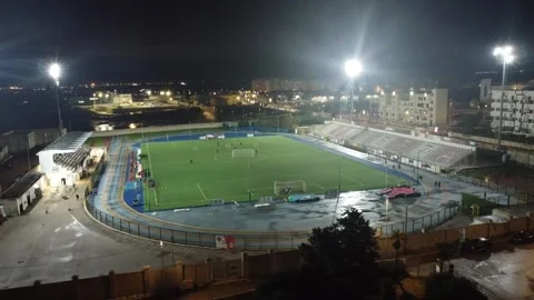 Molfetta Stadium Vídeos de archivo 329293130