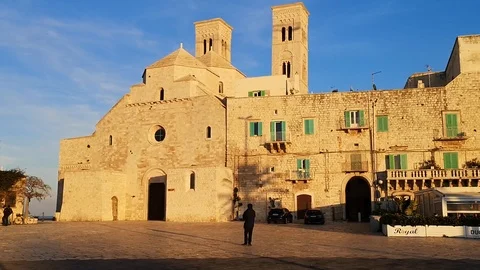 Molfetta's Cathedral Stock Footage 111853994