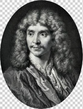 Moliere  Stockillustratie