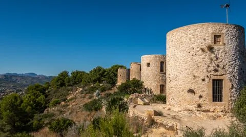Molins dels Plans 스톡 사진