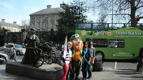 Molly Malone Dublin 動画素材 10906261