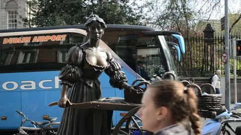 Molly Malone ,  Dublin 動画素材 10910237