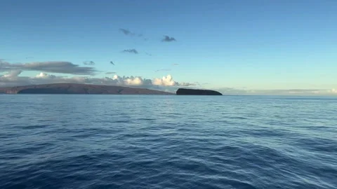 Molokini Approach 스톡 동영상 201209173