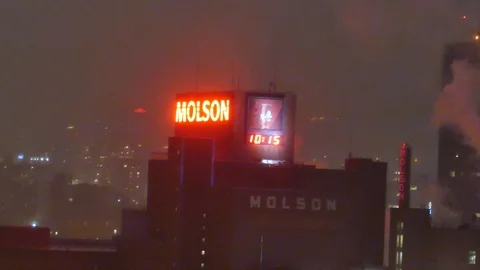Molson infrastructure Stock Footage 125552239
