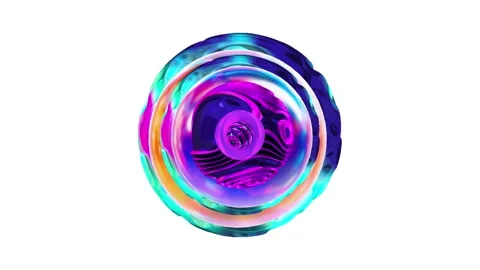 Molten chrome abstract sphere animation video on white background Stock Footage 344250654