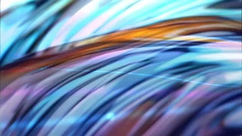 Molten Glass Flow Stock Footage 311591346