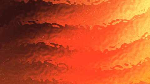 Molten lava abstract background orange red liquid flow fire motion loop Stock Footage 333693601