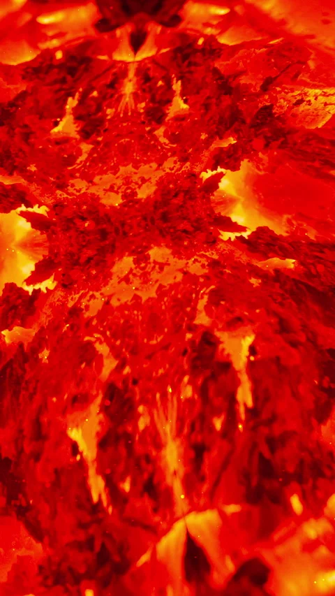 Molten Lava Explosion Animation 스톡 동영상 303554847