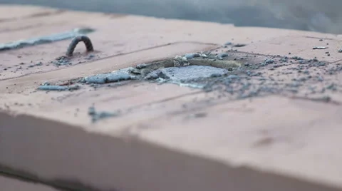 The molten metal cools down in the mold Stock-Footage 61601045