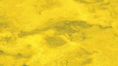 Molten Metallic Surface Fluid Dynamics Motion Stock Footage 342313882