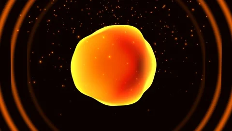 Molten thermal core simulating extreme heatwave and global warming Видео 339028098