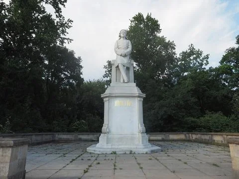 Moltke statue in Berlin Stock Photos