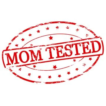 Mom tested Stock Illustration