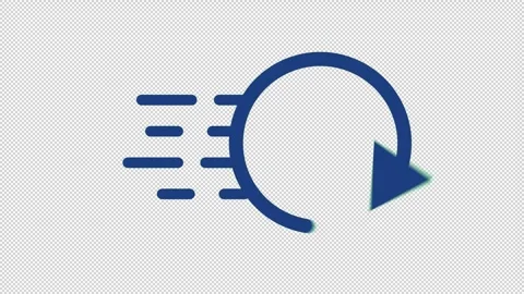 Momentum arrow loop Stockbeeldmateriaal 320920216