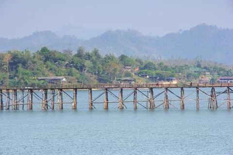 Mon bridge. Stock-Fotos