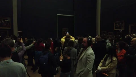 The Mona Lisa Stock Footage 230024995