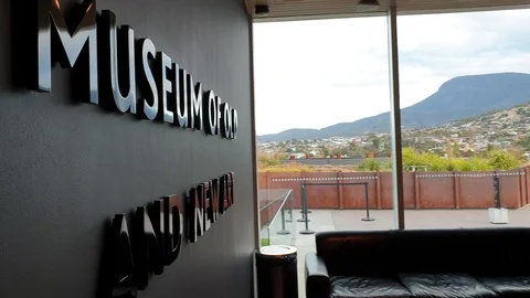 Mona Museum in Tasmania Stock Footage 112737284