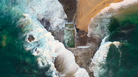 Mona Vale above horizontal Stock Footage 122299727