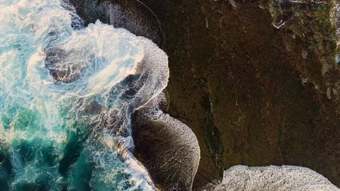 Mona Vale Beach Tide pool, Sydney Australia Stock Footage 122299724