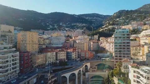 Monaco - 2018: Aerial Drone Monte Carlo Stock Footage 103815902