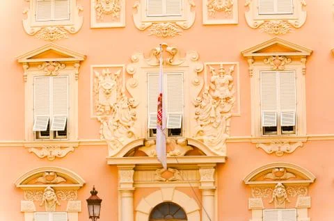 Monaco - architecture of principality Stock Photos