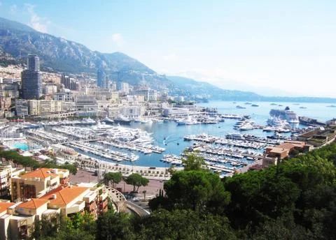 Monaco Bay Stock Photos