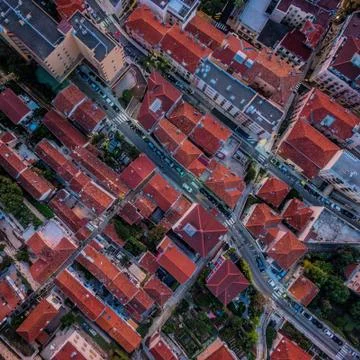 Monaco Birdseye Stock Photos