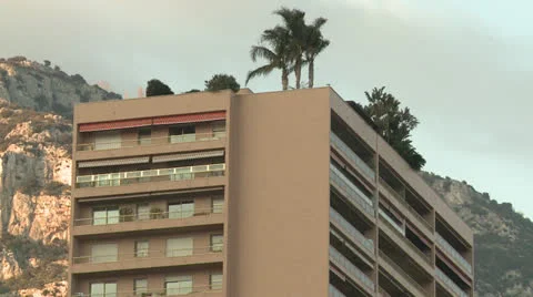 Monaco Building Video stock 22771654