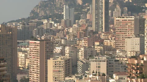 Monaco Buildings Video stock 22771122