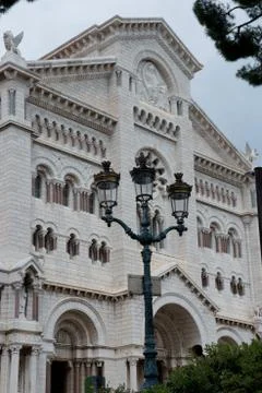 Monaco Cathedral Stock Photos