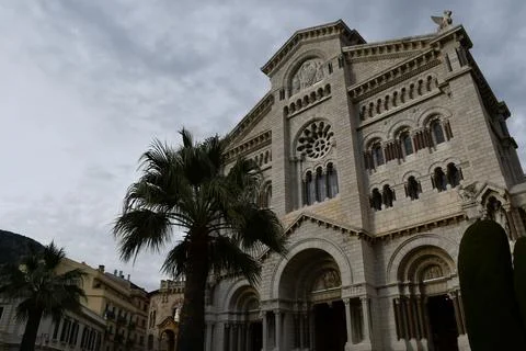 Monaco Cathedral Foto stock