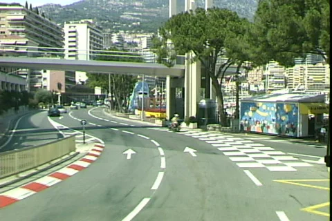 Monaco Corniche-pov Stock Footage 819001