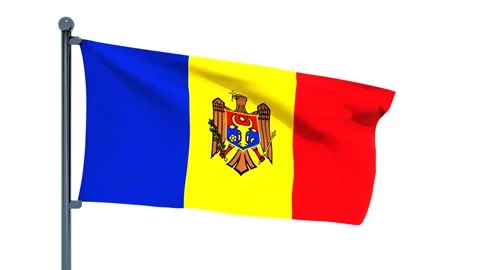 Monaco Flag Stock Footage 150200028