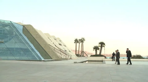 Monaco Grimaldi Forum 2 Video stock 22771738