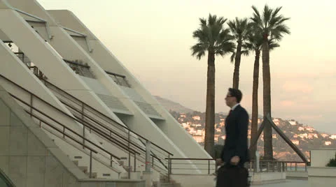 Monaco Grimaldi Forum Video stock 22771671