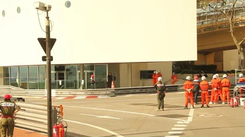 Monaco historic racing Stock Footage 70137100