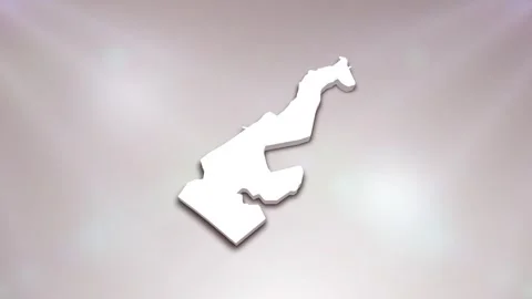 Monaco Map Intro Stock Footage 241982404