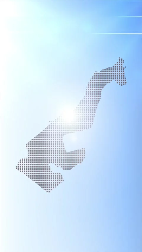 Monaco Map Opener Stock Footage 276973047