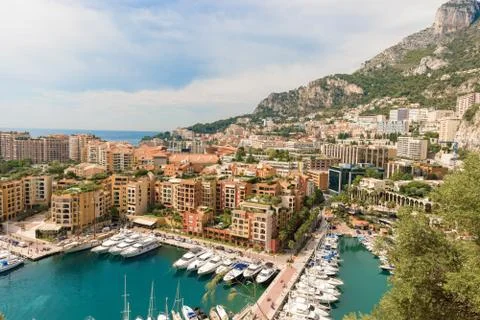 Monaco marina Stock Photos