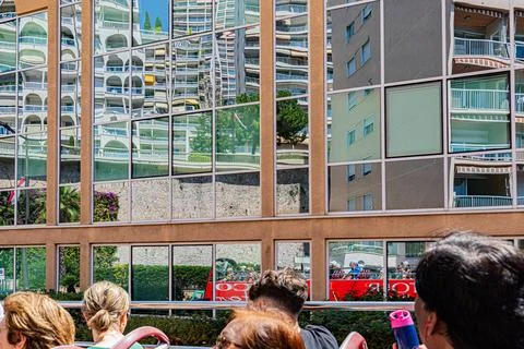 Monaco in the middle of summer. Monaco en plein t. Stock Photos