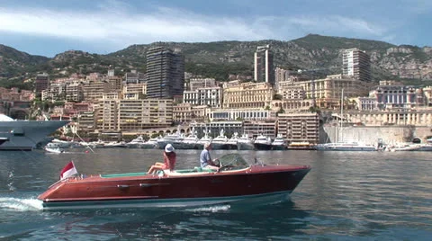 Monaco Montecarlo port Stock Footage 22763017