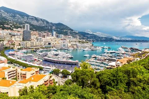 MONACO: Preparation for the qualifying races of Formula 1 Grand Prix Stock Photos