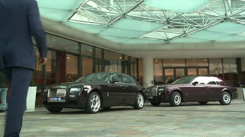 Monaco Rolls Royce Video stock 22771264