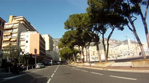 Monaco Run Video stock 10792164