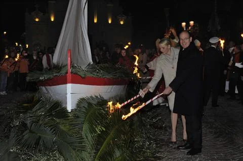 Monaco Saint Devote Celebration - Jan 2012 Stock Photos