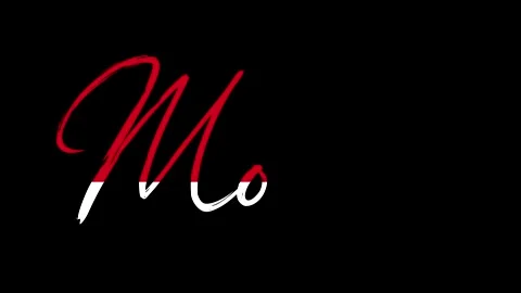 Monaco text sketch writing video animation 4K Stock Footage 217996601
