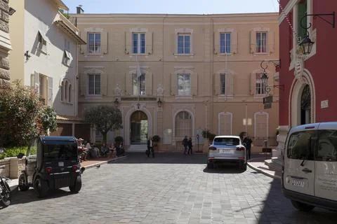 Monaco Town Hall in Monaco 스톡 사진