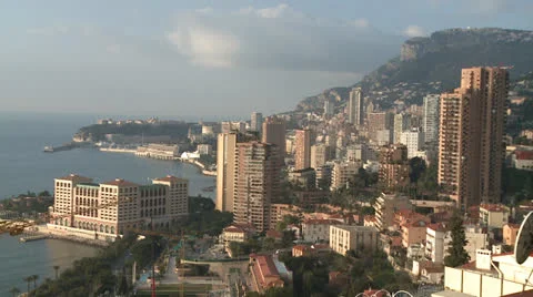 Monaco View Video stock 22771110
