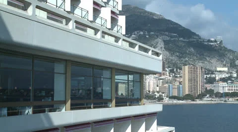 Monaco View Stock Footage 22771297