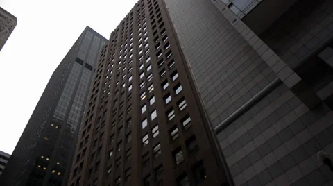 Monadnock in Jackson Boulevard, Chicago, Illinois Stock Footage 35596018